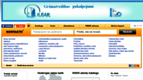 What Kontakti.lv website looked like in 2018 (5 years ago)