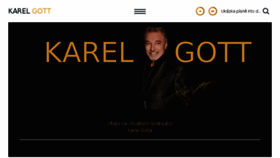 What Karelgott.com website looked like in 2018 (5 years ago)