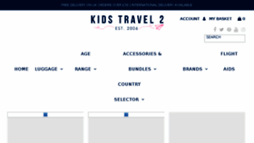 What Kidstravel2.com website looked like in 2018 (5 years ago)