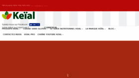 What Keial.fr website looked like in 2018 (5 years ago)