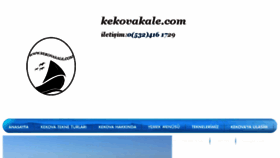 What Kekovakale.com website looked like in 2018 (5 years ago)
