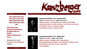 What Kreuzberger-chronik.de website looked like in 2018 (5 years ago)