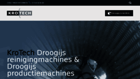What Krotech.nl website looked like in 2018 (7 years ago)