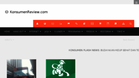 What Konsumenreview.com website looked like in 2018 (5 years ago)