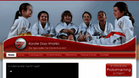 What Karatekarlsruhe.de website looked like in 2018 (5 years ago)