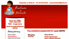 What Kuchniauhelenki.pl website looked like in 2018 (5 years ago)