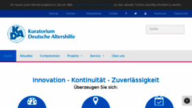 What Kda.de website looked like in 2018 (5 years ago)