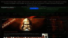 What Kopalniazlota.pl website looked like in 2018 (7 years ago)