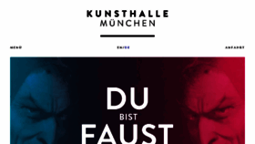 What Kunsthalle-muc.de website looked like in 2018 (5 years ago)