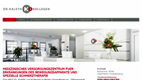 What Kaleth-und-kollegen.de website looked like in 2018 (5 years ago)