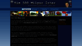 What Kim500milyarister.gen.tr website looked like in 2018 (5 years ago)