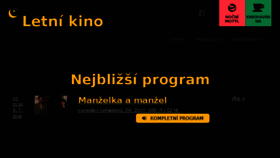 What Kinobude.cz website looked like in 2018 (5 years ago)