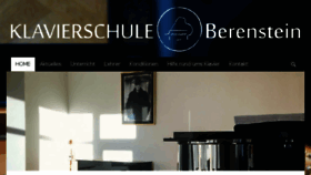 What Klavierschule-berenstein.com website looked like in 2018 (5 years ago)