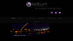 What Kelburn.com website looked like in 2018 (5 years ago)