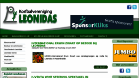What Kvleonidas.nl website looked like in 2018 (5 years ago)