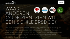 What Kabisa.nl website looked like in 2018 (5 years ago)