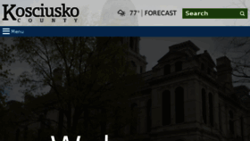 What Kcgov.com website looked like in 2018 (5 years ago)