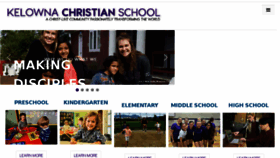 What Kcschool.ca website looked like in 2018 (5 years ago)