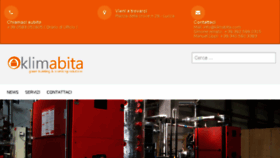 What Klimabita.com website looked like in 2018 (5 years ago)