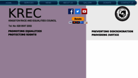 What Kingstonrec.org website looked like in 2018 (7 years ago)