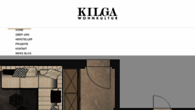 What Kilga.at website looked like in 2018 (5 years ago)