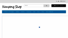 What Kampongshop.com website looked like in 2018 (5 years ago)