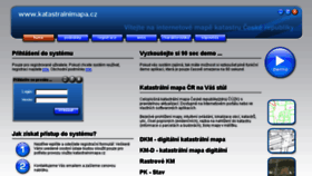 What Katastralnimapa.cz website looked like in 2018 (5 years ago)