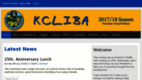 What Kcliba.co.uk website looked like in 2018 (5 years ago)