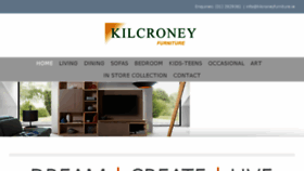 What Kilcroneyfurniture.ie website looked like in 2018 (5 years ago)