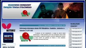 What Kozts.pl website looked like in 2018 (5 years ago)