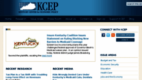What Kypolicy.org website looked like in 2018 (5 years ago)