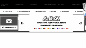 What Kinderfrau-berlin.de website looked like in 2018 (5 years ago)