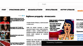 What Kajtkowe-przygody.streszczenia.pl website looked like in 2018 (5 years ago)