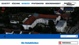 What Krankenhaus-mainburg.de website looked like in 2018 (5 years ago)