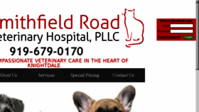 What Knightdalevet.com website looked like in 2018 (5 years ago)