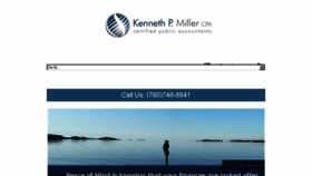 What Kennethmillercpa.com website looked like in 2018 (5 years ago)
