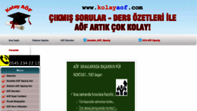 What Kolayaof.com website looked like in 2018 (5 years ago)