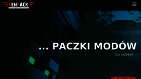 What Kenpack.pl website looked like in 2018 (7 years ago)