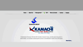 What Kamachigroup.com website looked like in 2018 (5 years ago)