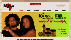 What Kuzaproducts.com website looked like in 2018 (5 years ago)