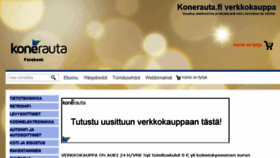 What Konerauta.fi website looked like in 2018 (5 years ago)