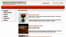 What Kreativnigalerie.cz website looked like in 2018 (5 years ago)
