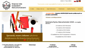 What Kign.pl website looked like in 2018 (5 years ago)