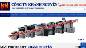 What Khanhnguyenco.com.vn website looked like in 2018 (5 years ago)
