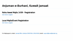 What Kuwaitjamaat.org website looked like in 2018 (5 years ago)
