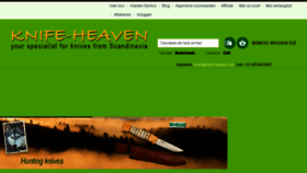 What Knife-heaven-shop.com website looked like in 2018 (5 years ago)