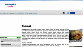 What Kusma.gen.tr website looked like in 2018 (5 years ago)