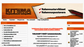 What Kitema.fi website looked like in 2018 (5 years ago)