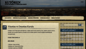 What Kutoren.com website looked like in 2018 (5 years ago)