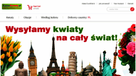 What Kurierkwiaty.pl website looked like in 2018 (5 years ago)